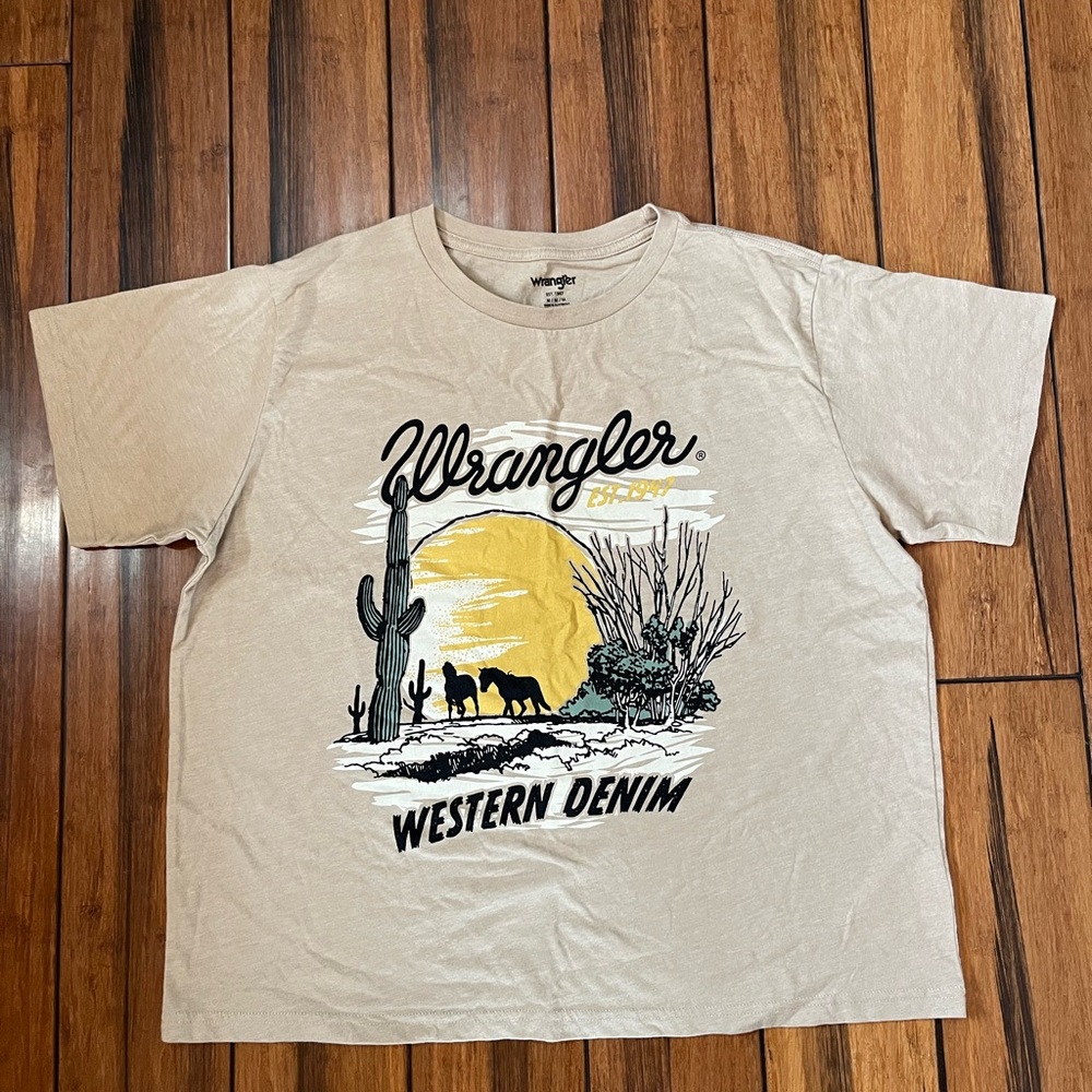 Wrangler Beige T-Shirt